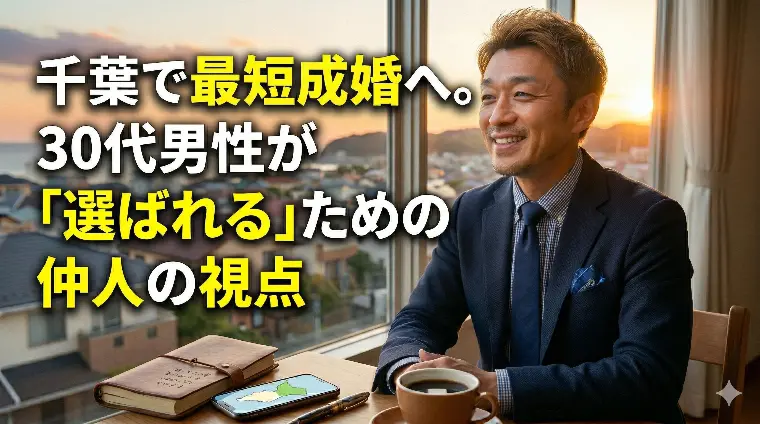 千葉で最短成婚へ30代男性が「選ばれる」ための仲人の視点