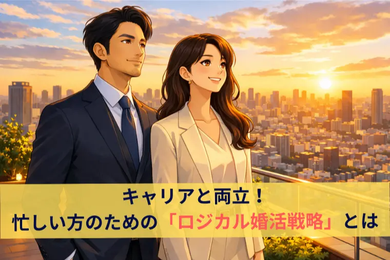キャリアと両立！忙しい方のための「ロジカル婚活戦略」とは