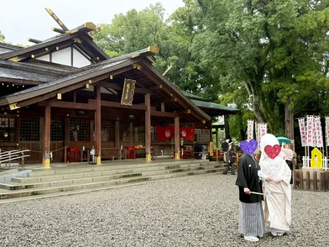 結婚相談所 ザ・ベストマリアージュ「猿田彦神社☆神前結婚式見学に行ってきました！！」- 2