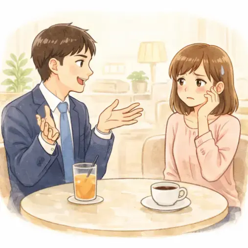 エージェントライフ福岡 サテライト大分店「お見合いでやりがちなNG行動4選」- 3