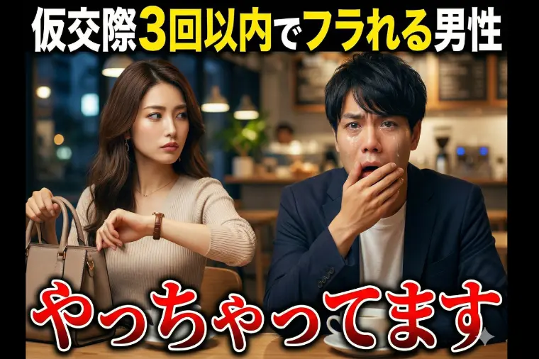 いい人なのに終わる男性のミス｜3回以内で交際終了の理由