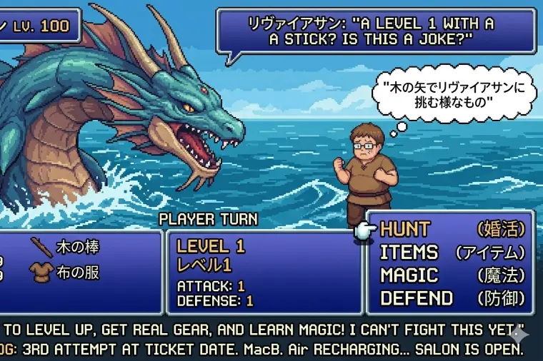 『婚活のコツ』いきなりラスボス挑んでいませんか？