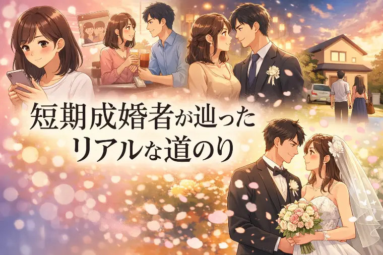 短期成婚者が辿ったリアルな道のり