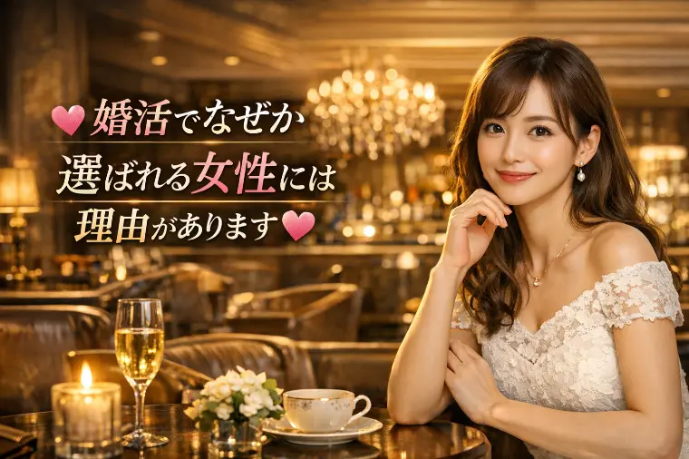 💕婚活でなぜか選ばれる女性には理由があります💕