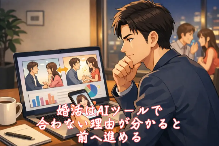婚活はAIツールで合わない理由が分かると前へ進める