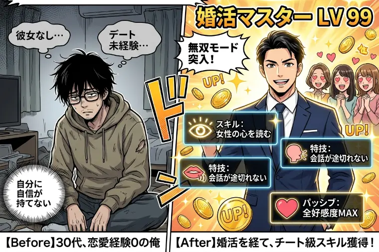 【「モテる努力」は今すぐ捨てろ！恋愛経験ゼロの30代男子