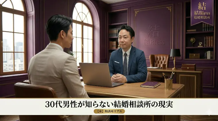 30代男性が知らない結婚相談所の現実