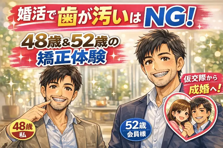 婚活で歯が汚いはNG｜矯正費用の現実と実際に成婚した事例