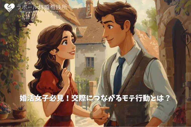 婚活女子必見！交際につながるモテ行動とは？