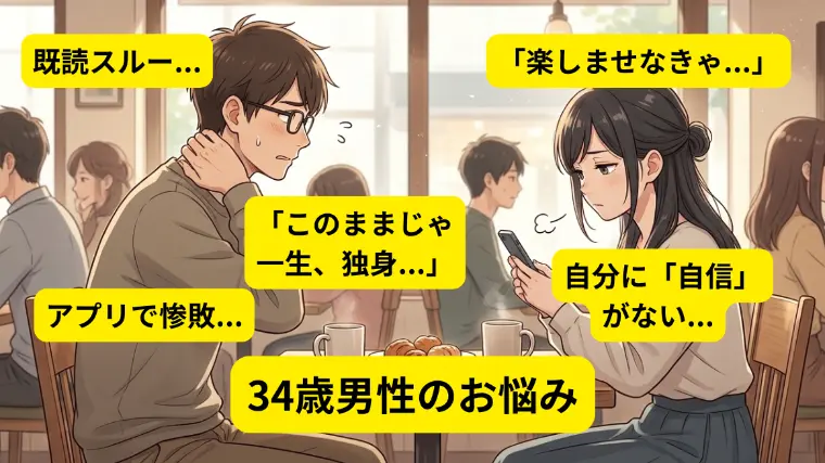 34歳・地味系男子の「リアル相談」