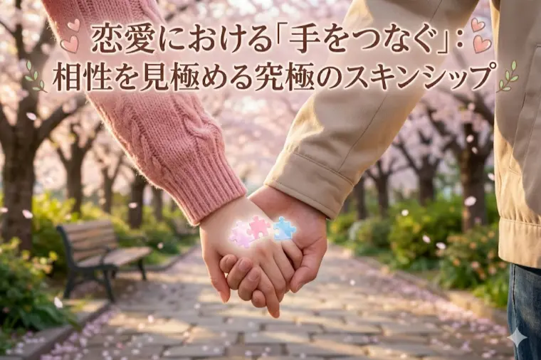 恋愛における「手をつなぐ」相性を見極める究極のスキンシプ