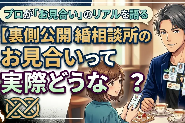 【裏側公開】結婚相談所の「お見合い」って実際どうなの？