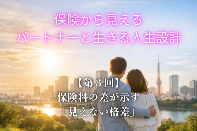 保険から見える、パートナーと生きる人生設計（第３回）
