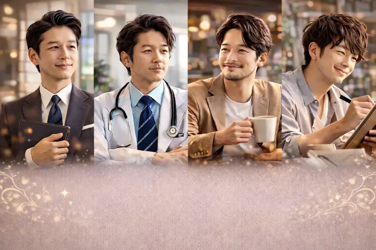 職業別　結婚するとどうなる？【男性編】