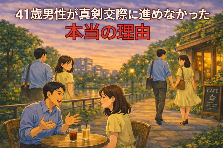 41歳男性が真剣交際に進めなかった本当の理由