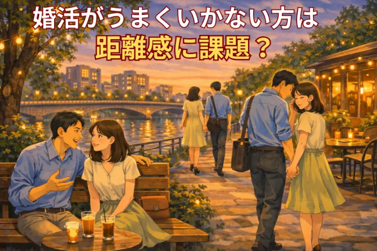 婚活がうまくいかない方は“距離感”に課題あり？