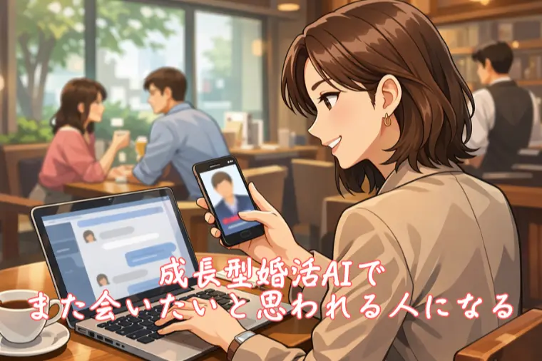成長型婚活AIで、また会いたいと思われる人になる