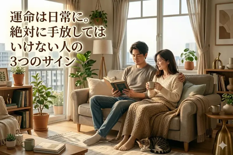 結婚相談所Aira Marie「運命は日常に。絶対に手放してはいけない人の3つのサイン」-1