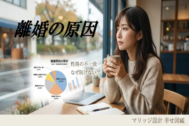 マリッジ設計　幸せ図鑑「成婚退会前に気づいて「性格の不一致」を未然に防ぐポイント」-1