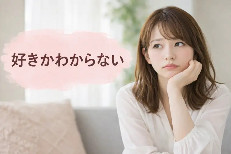 「好きかわからない女性」の本音｜婚活で迷う理由と判断