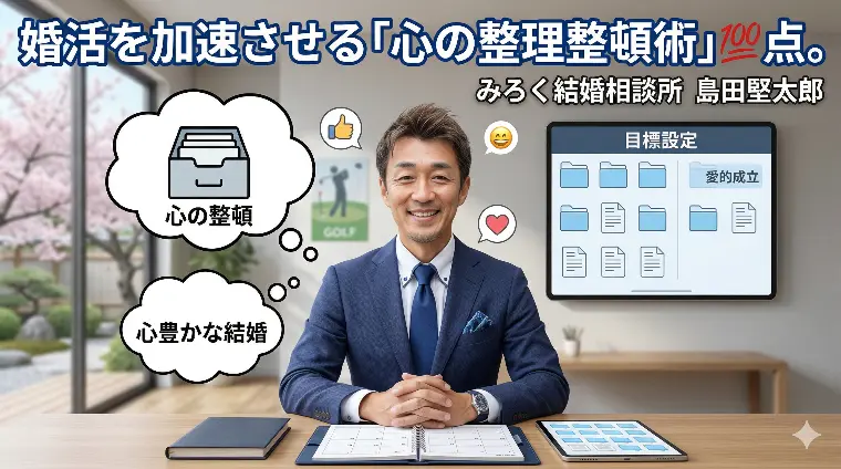 婚活を加速させる「心の整理整頓術」