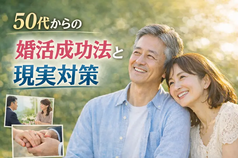 50代からの婚活成功法と現実対策