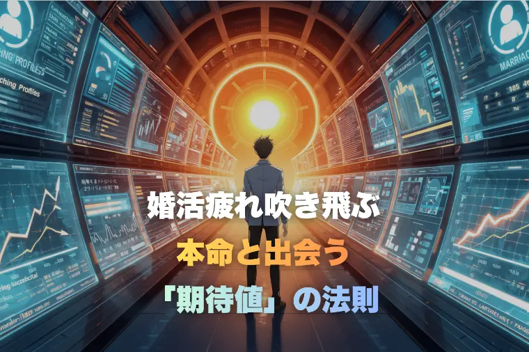婚活疲れ吹き飛ぶ、本命と出会う「期待値」の法則