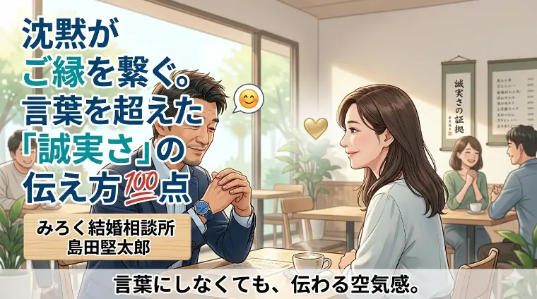 みろく結婚相談所「沈黙がご縁を繋ぐ。言葉を超えた「誠実さ」の伝え方」-1