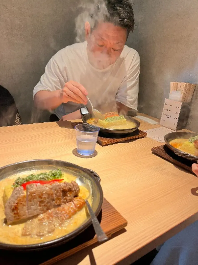 会員様と作戦会議🍛