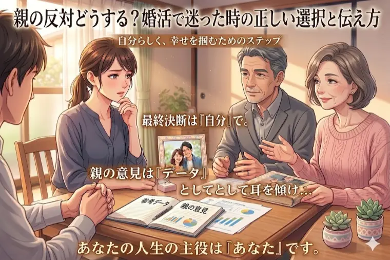 親の反対どうする？婚活で迷った時の正しい選択と伝え方