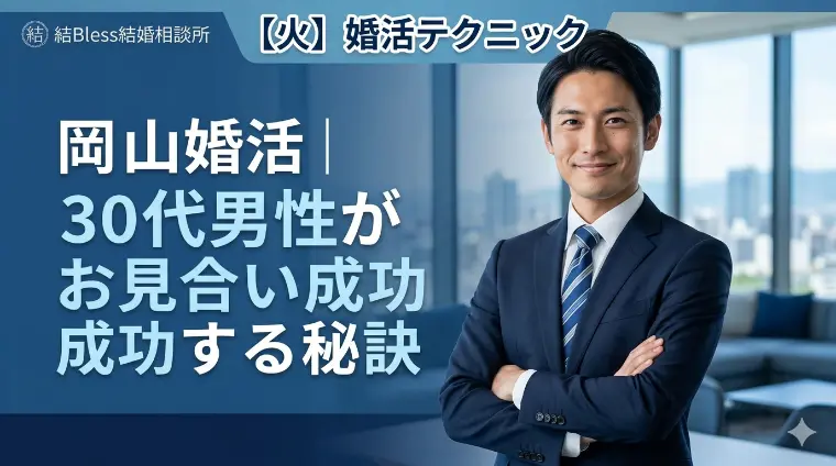 岡山婚活｜30代男性がお見合い成功する秘訣