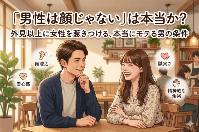 「男性は顔じゃない」は本当か？