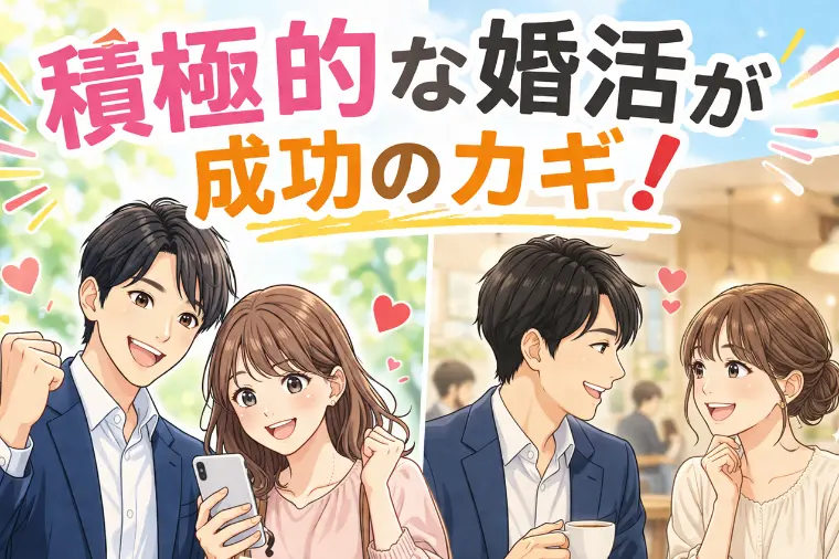 婚活で結果が出る人は「行動量」が違う