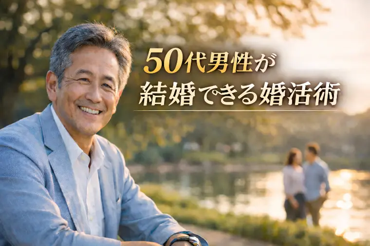 50代男性が結婚できる婚活術