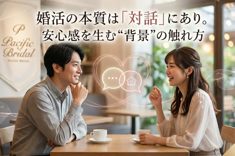 婚活の本質は「対話」にあり～安心感を生む“背景”の触れ方