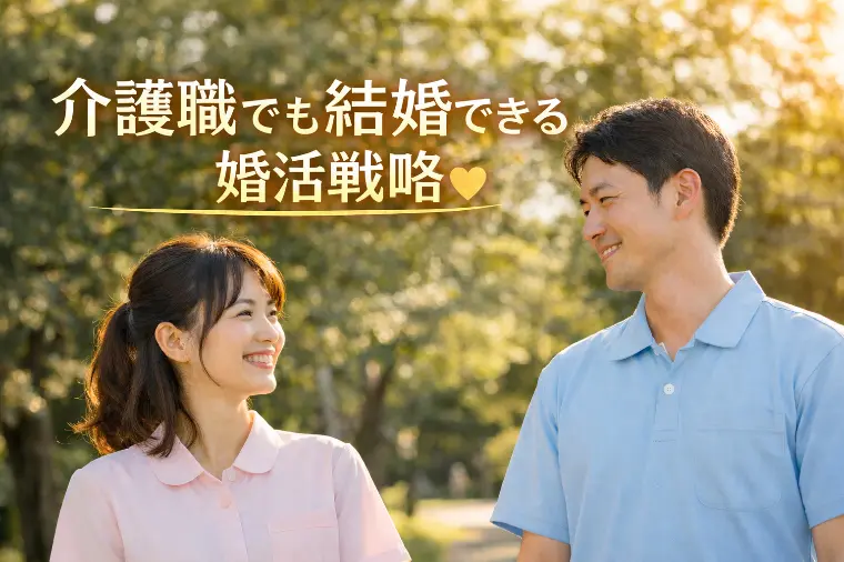 介護職でも結婚できる婚活戦略