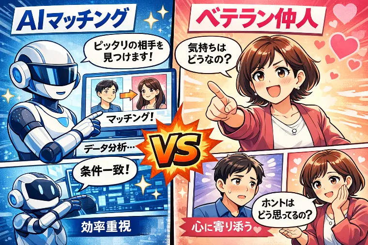 AI時代の婚活、それでも人が寄り添う理由