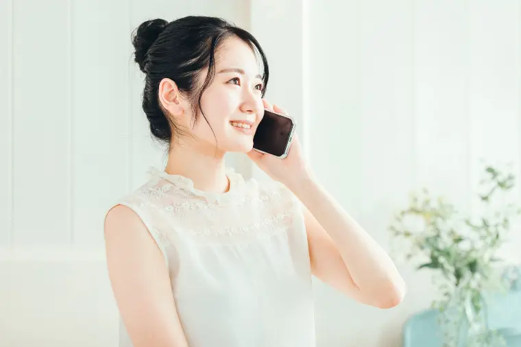 新宿の相談所ならアエル★会員様と電話打合せ！