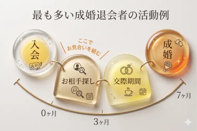 アソウ・マリッジエージェント「入会3か月が成婚への鍵！」- 2