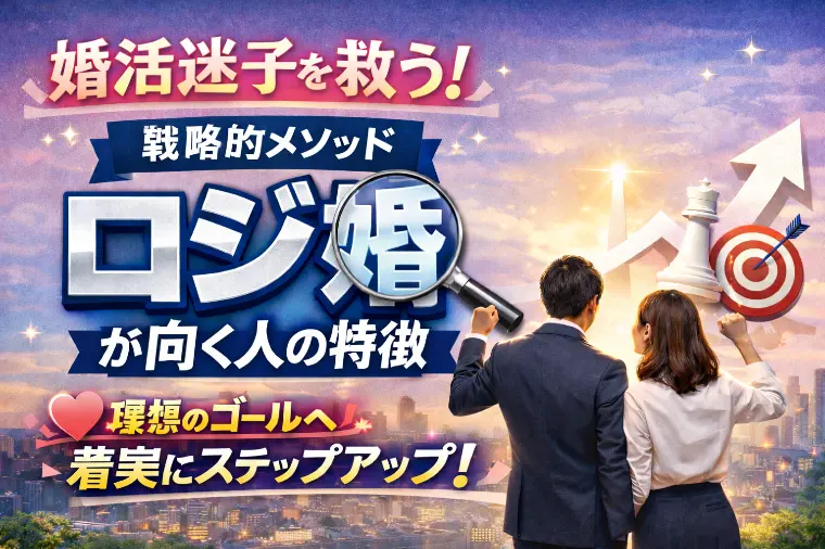 こんな方はぜひ【ロジ婚】をご検討ください。