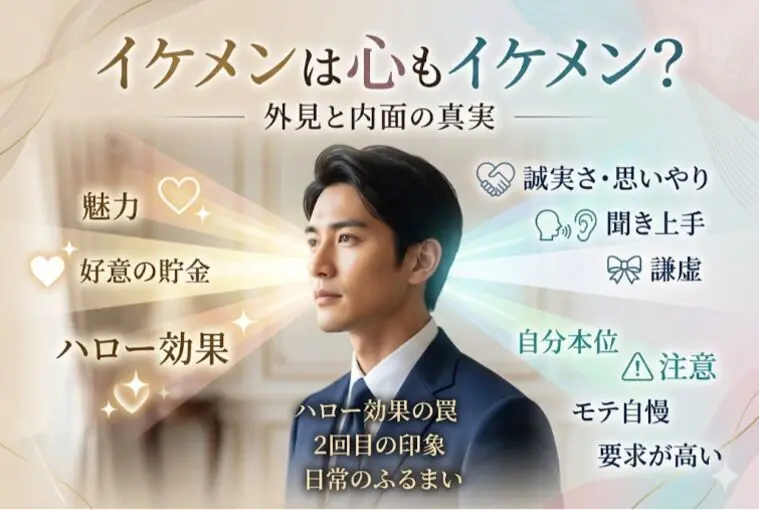 【真実】イケメンは心もイケメンなのか？