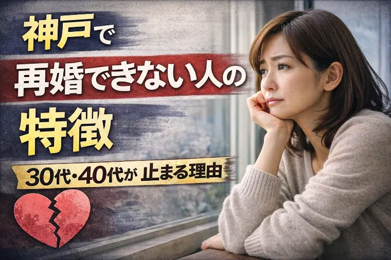 神戸で再婚できない人の特徴