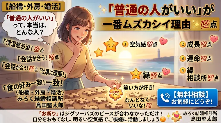 「普通の人がいい」が一番ムズカシイ理由