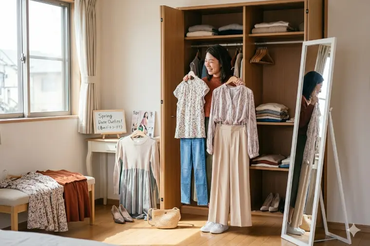 久しぶりのデート。何を着ていけばいい？