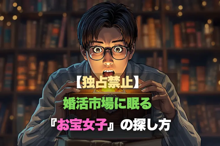 【独占禁止】婚活市場に眠る『お宝女子』の探し方