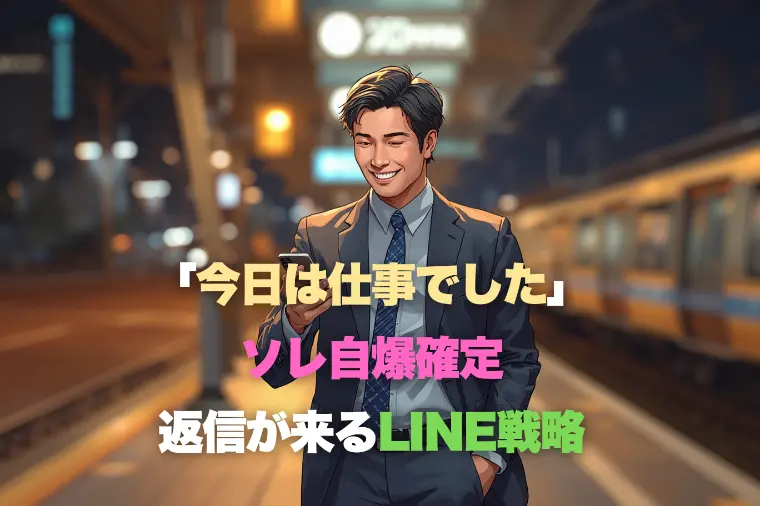 Palette Link「『今日は仕事でした』ソレ自爆、返信が来るLINE戦略」-1