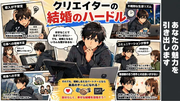 玖島川プランニング「クリエイターの結婚のハードルって？」-1
