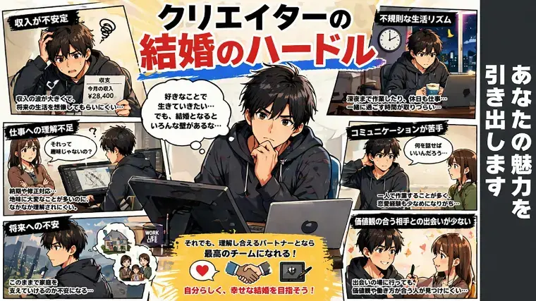 玖島川プランニング「クリエイターの結婚のハードルって？」- 2