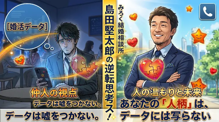 あなたの「人柄」は、データには写らない