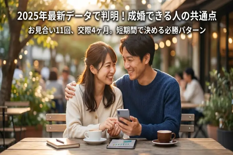 最新データで判明！結婚できる人の「必勝パターン」とは？